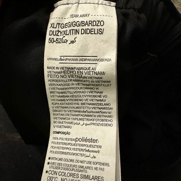 Underarmour Women's UA Play Up 3.0 Shorts Black / White NWT Size X-Large - Picture 7 of 10